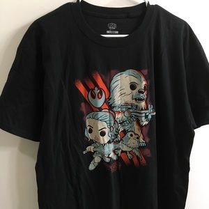 Star Wars Funko Pop Ep8 Rey And Friends Shirt